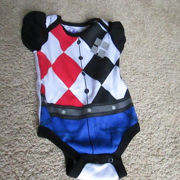 Harley Quinn Onsie, 3 Mo. Batman